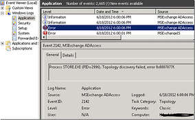 Active Directory configurations pop up