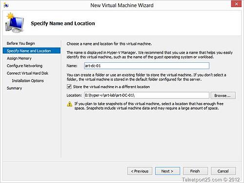 Virtual Machine Wizard