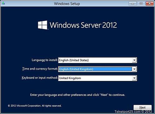 Windows Setup window
