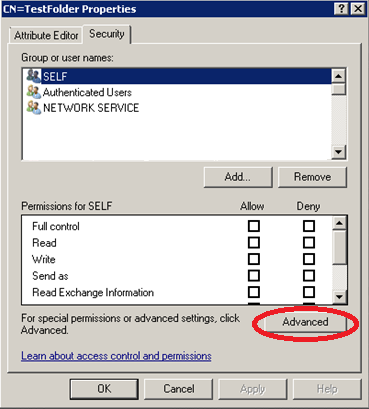 CN Folder Properties 7