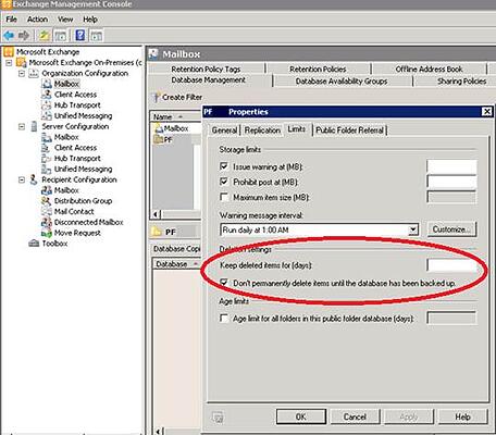 Exchange 2010 Public Folder Data Recovery