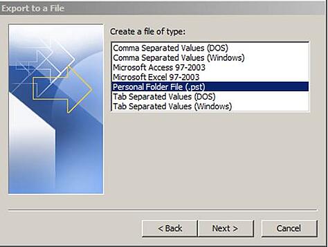 Exchange 2010 Public Folder Data Recovery Step 6