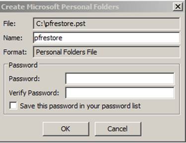 Exchange 2010 Public Folder Data Recovery Step 9