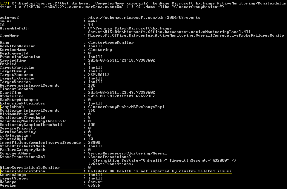Exchange Monitoring Managed Availability Part 2