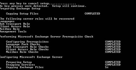 Exchange 2010 Recovery 20