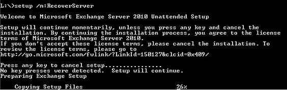 Exchange 2010 Recovery 19