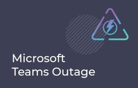 Teams Outage banner