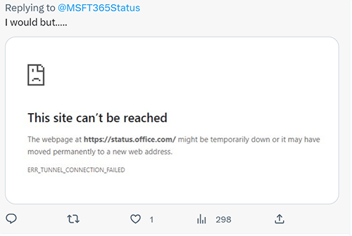 microsoft-status-page-down-twitter