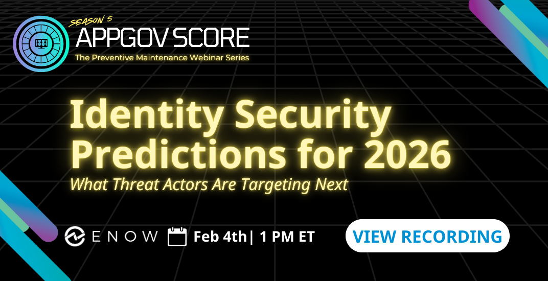 Identity Security Predictions for 2026 -recording