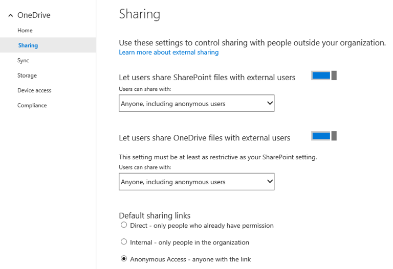 User Access and External Sharing Improvements in SharePoint Online