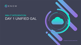 M&A IT Integration: Day 1 Unified GAL | ENow