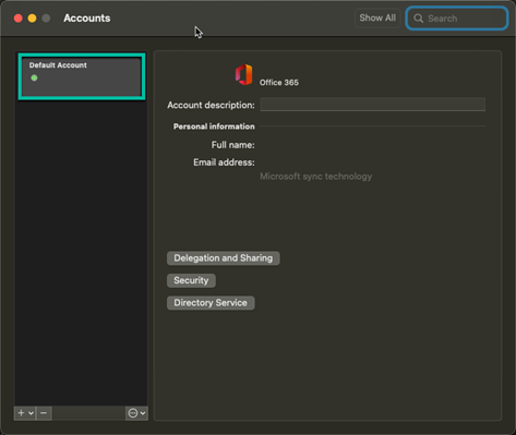 How to reconfigure Outlook on MAC to use Modern Authentication