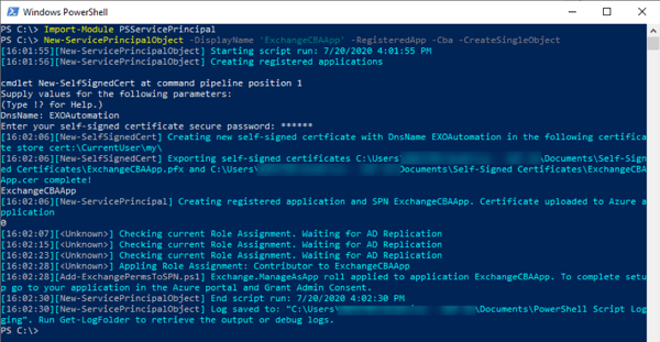 PowerShell screenshot