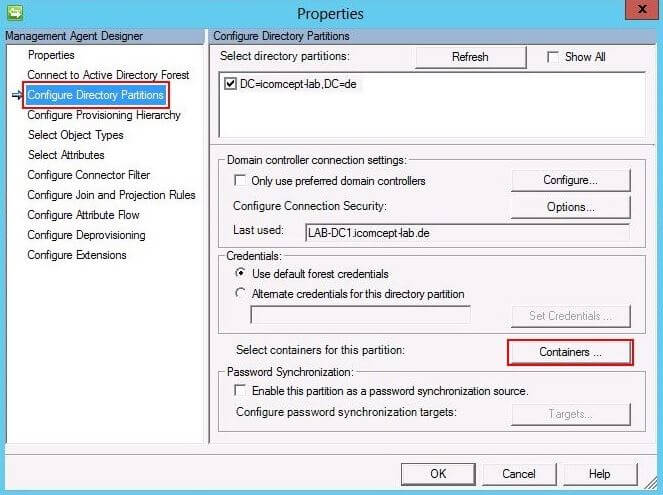 Configure Directory Partitions 13