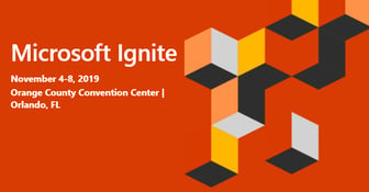 Microsoft Ignite 2019 banner