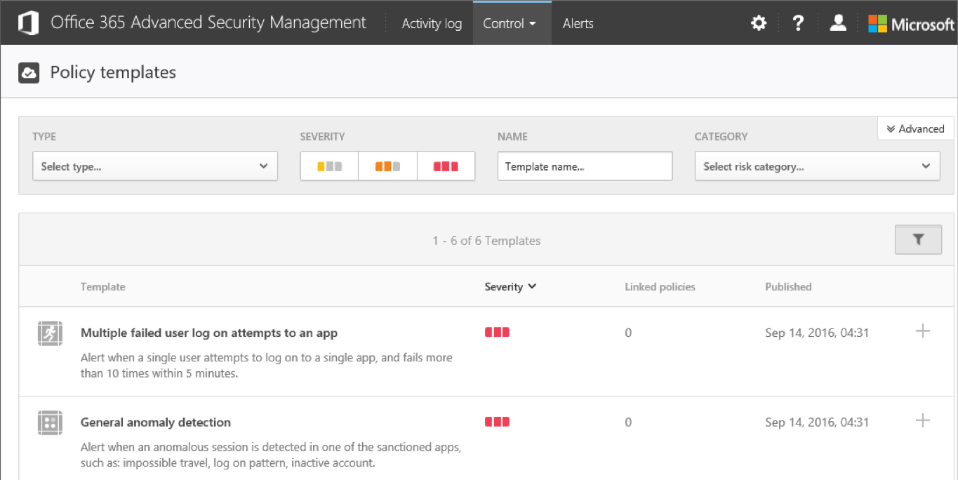 Advanced Security Management in Office 365 — Part 1
