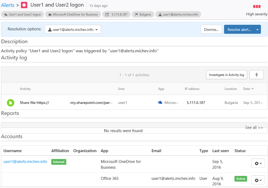 Advanced Security Management in Office 365 — Part 2
