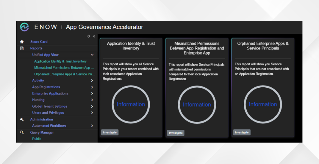 App Governance Accelerator 3.1 Unified App View Dashboard