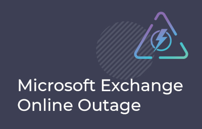 Exchange Online Outage banner image